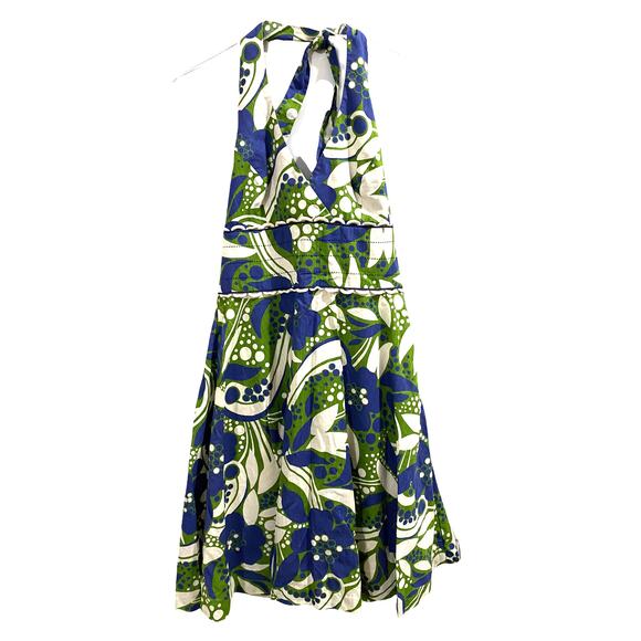 Lilly Pulitzer Vintage Resort Paisley Willa Playdate Print Halter Dress Size 6 - Picture 2 of 12